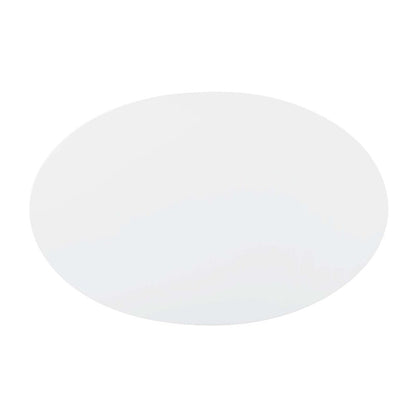 Lippa 42" Oval-Shaped Wood Coffee Table