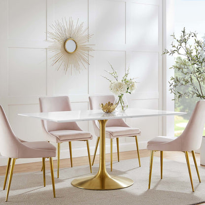 Lippa 60" Rectangular Wood Dining Table
