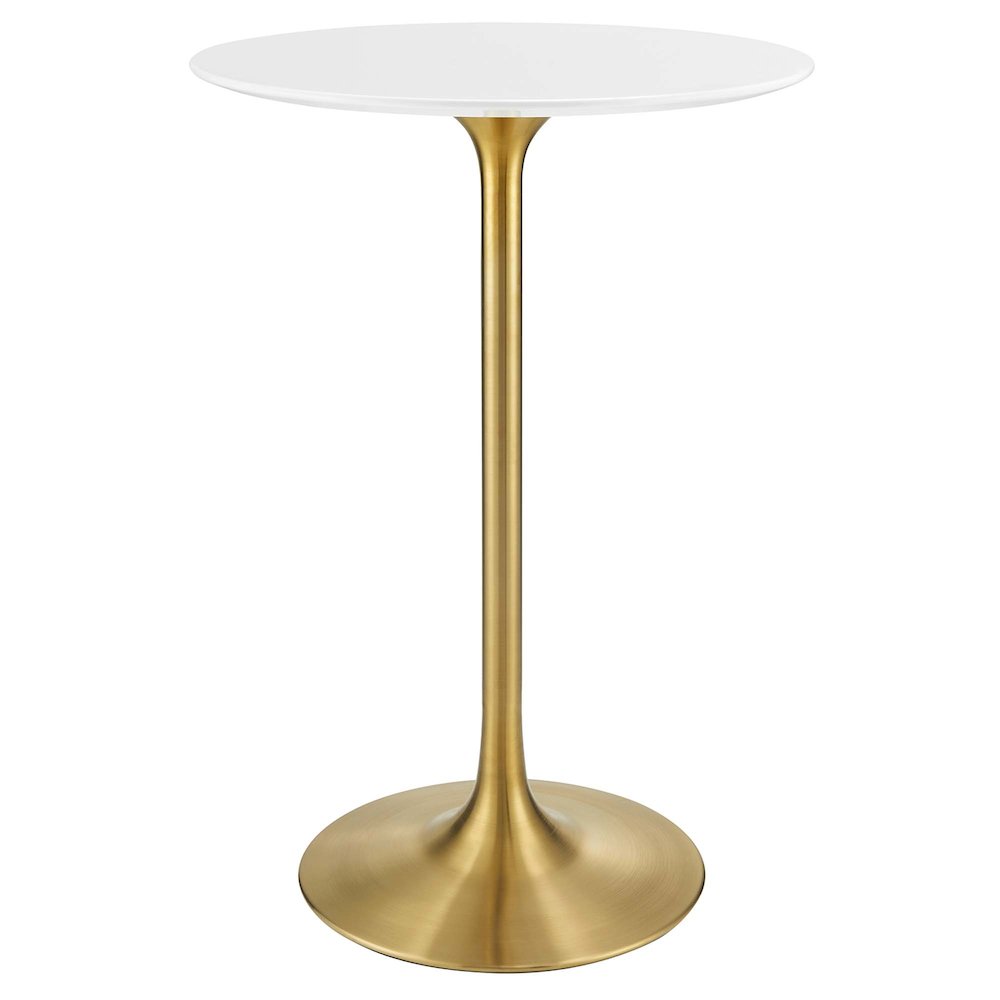 Lippa 28" Round Wood Bar Table
