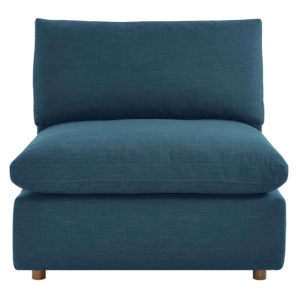 Commix Down Filled Overstuffed Armless Chair