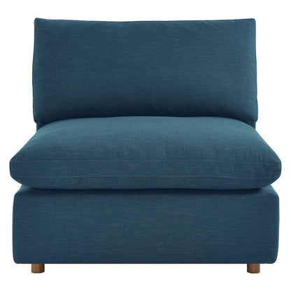 Commix Down Filled Overstuffed Armless Chair