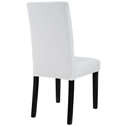 Confer Vinyl Dining Side Chair Set of 4