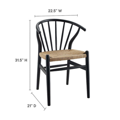 Flourish Spindle Wood Dining Side Chair