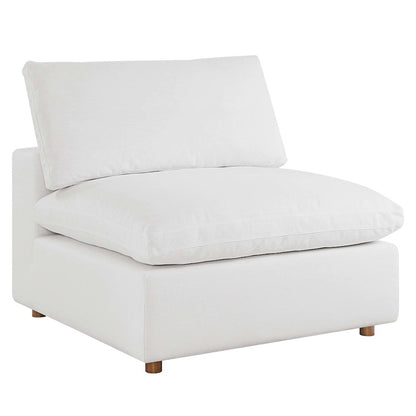 Commix 5 Piece Down Filled Overstuffed Sectional Sofa Set
