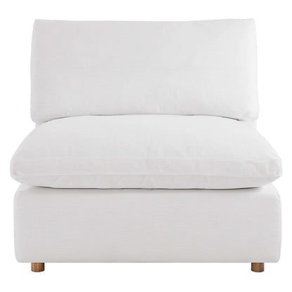 Commix 5 Piece Down Filled Overstuffed Sectional Sofa Set