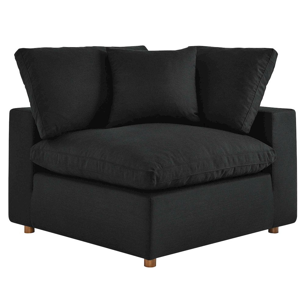 Commix 5-Piece Down Filled Overstuffed Armless Sectional Sofa