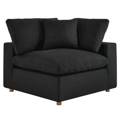 Commix 5-Piece Down Filled Overstuffed Armless Sectional Sofa