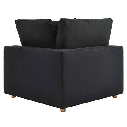 Commix 5-Piece Down Filled Overstuffed Armless Sectional Sofa