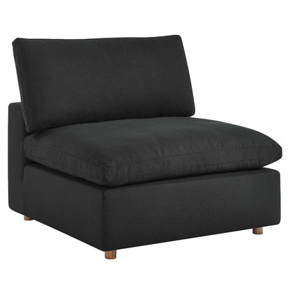 Commix 5-Piece Down Filled Overstuffed Armless Sectional Sofa