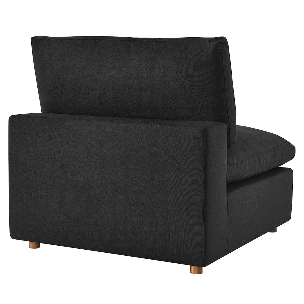 Commix 5-Piece Down Filled Overstuffed Armless Sectional Sofa