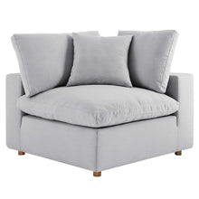 Commix 5-Piece Down Filled Overstuffed Armless Sectional Sofa