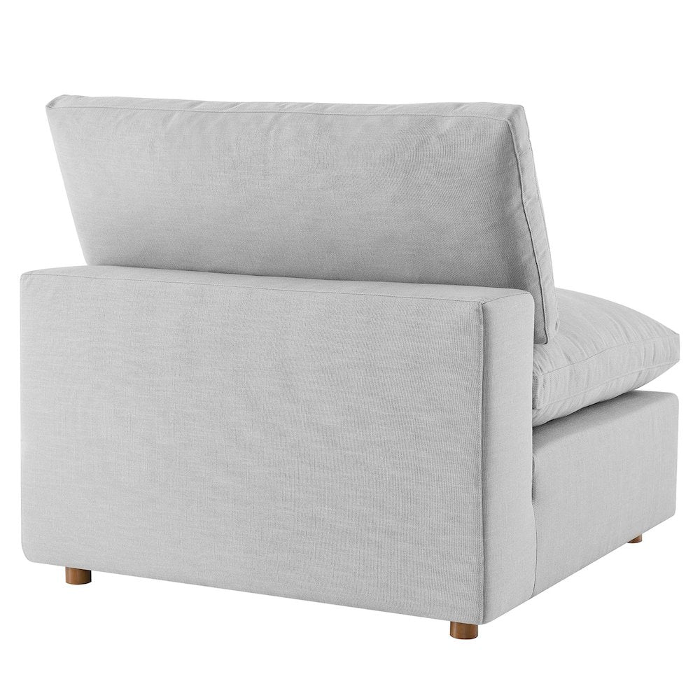 Commix 5-Piece Down Filled Overstuffed Armless Sectional Sofa