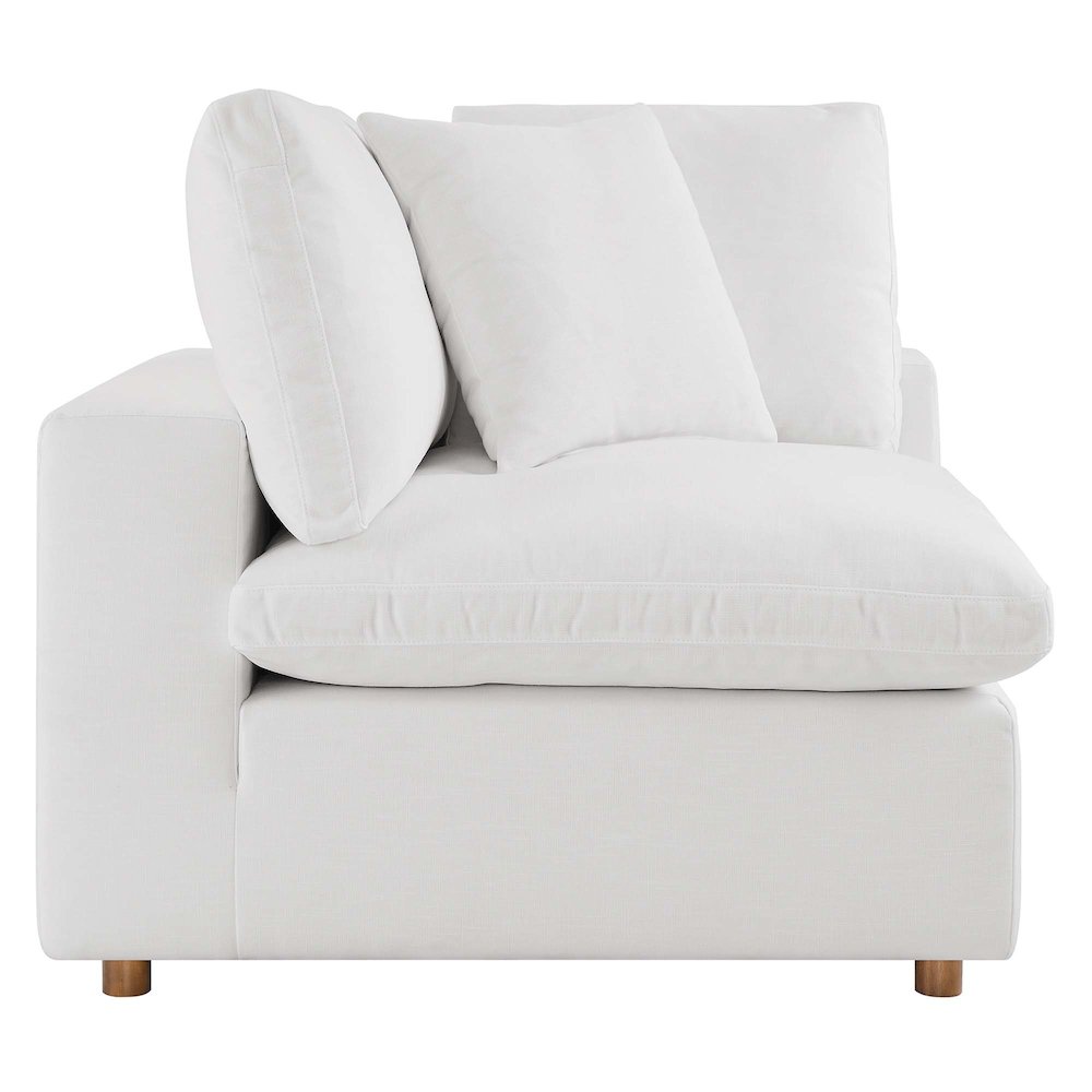 Commix 5-Piece Down Filled Overstuffed Armless Sectional Sofa