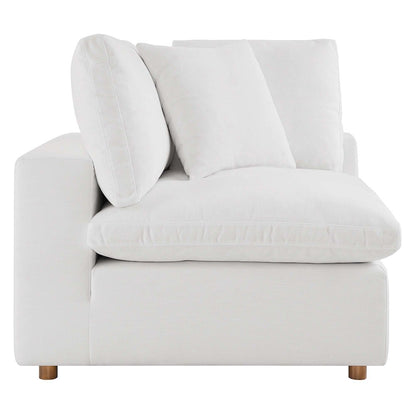 Commix 5-Piece Down Filled Overstuffed Armless Sectional Sofa