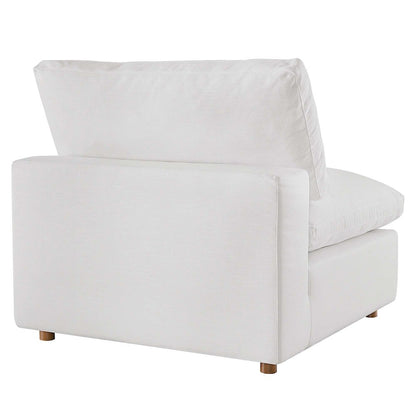 Commix 5-Piece Down Filled Overstuffed Armless Sectional Sofa