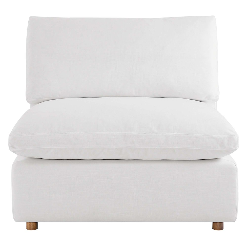 Commix 5-Piece Down Filled Overstuffed Armless Sectional Sofa