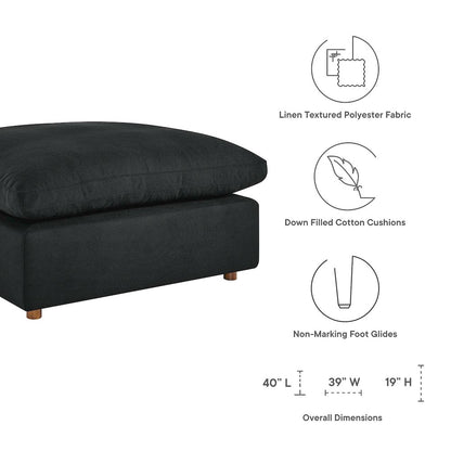 Commix 6-Piece Down Filled Overstuffed Sectional Sofa