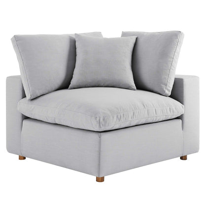 Commix 8-Piece Down Filled Overstuffed Sectional Sofa