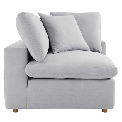 Commix 8-Piece Down Filled Overstuffed Sectional Sofa