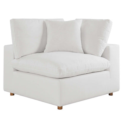 Commix 8-Piece Down Filled Overstuffed Sectional Sofa