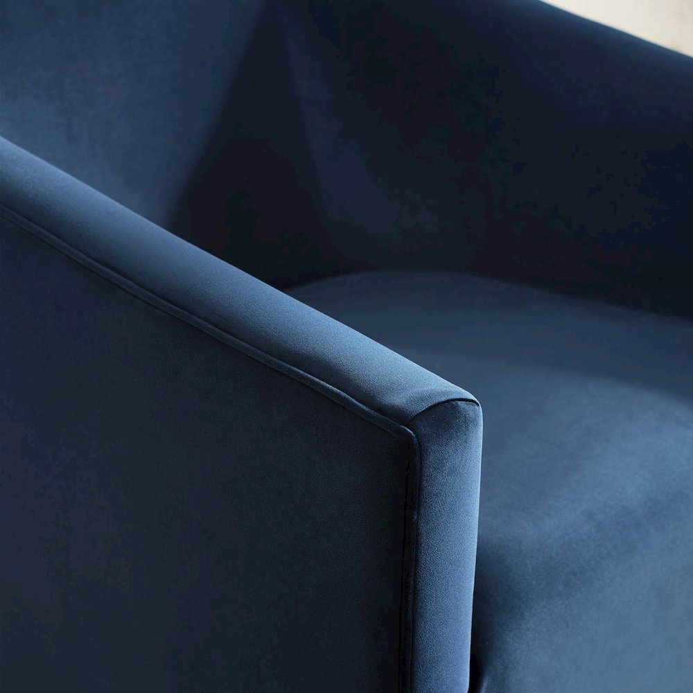 Twist Accent Lounge Performance Velvet Swivel Chair