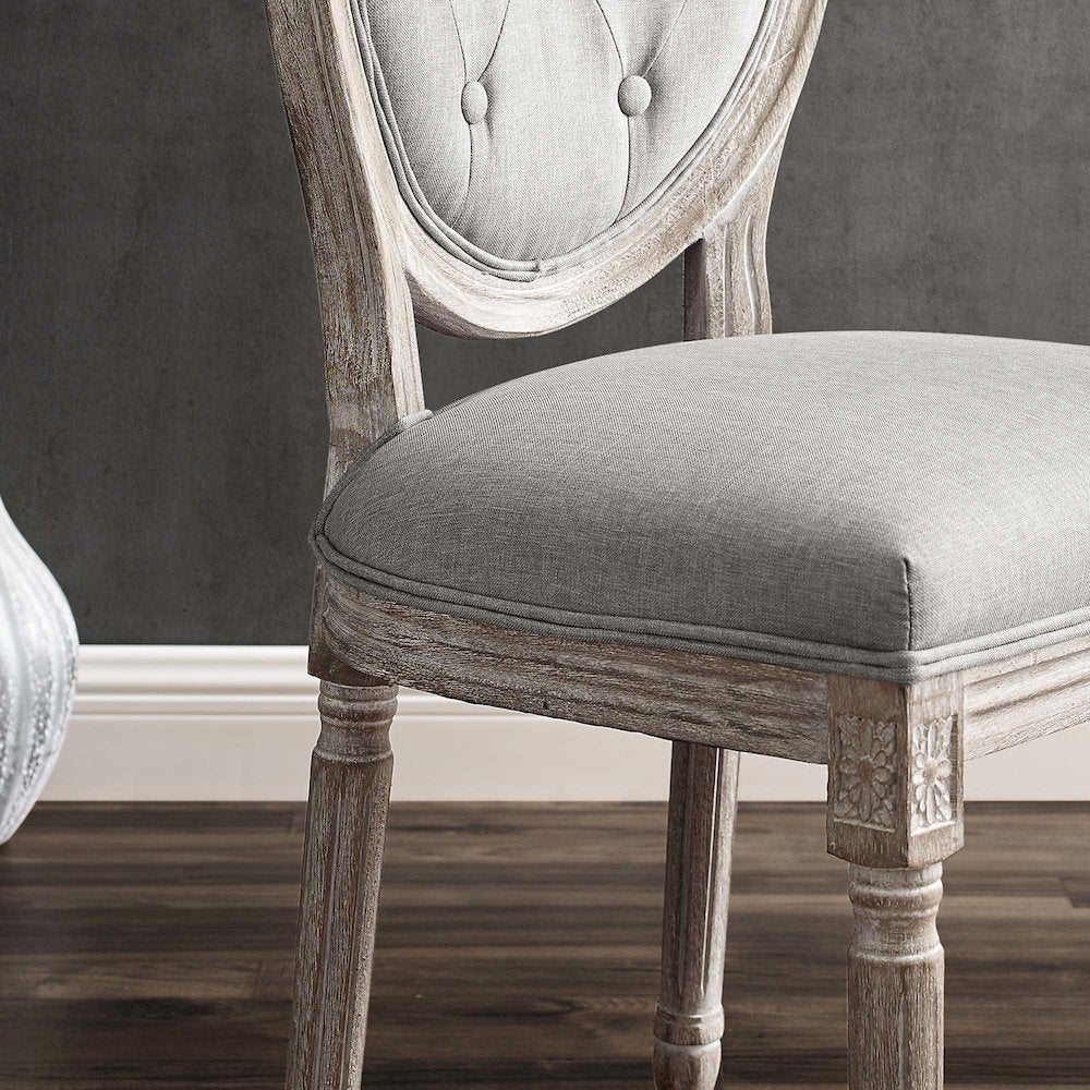 Arise Upholstered Fabric Dining Side Chair Set of 4