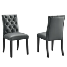 Duchess Vinyl Dining Chair Set of 2