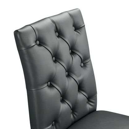 Duchess Vinyl Dining Chair Set of 2