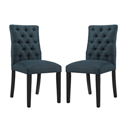 Duchess Fabric Dining Chair Set of 2