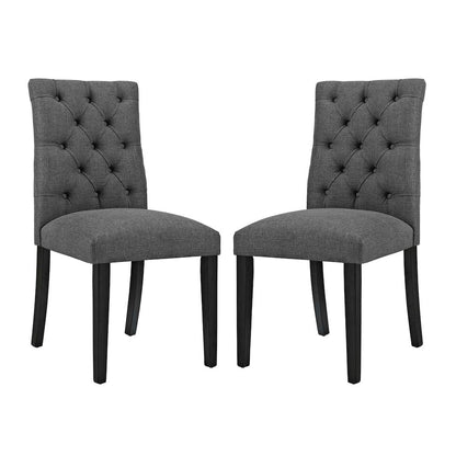 Duchess Fabric Dining Chair Set of 2