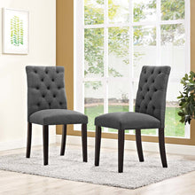 Duchess Fabric Dining Chair Set of 2