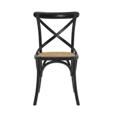 Wooden Dining Side Chairs for Dining Room, Black, Set of 4