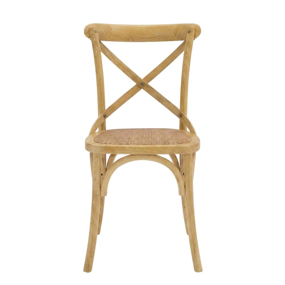 Wooden Dining Side Chairs for Dining Room, Natural, Set of 4