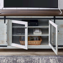 Bennington 71" Rustic Sliding Door TV Stand