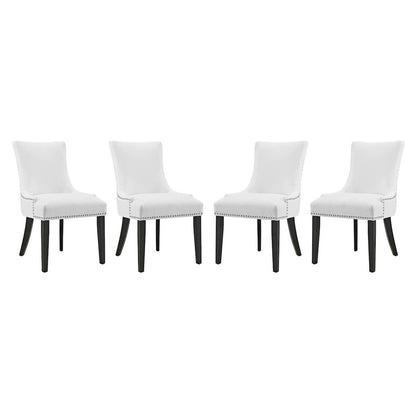 Marquis Faux Leather Dining Chair Set of 4