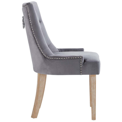 Pose Performance Velvet Dining Chair Set of 2