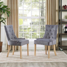 Pose Performance Velvet Dining Chair Set of 2