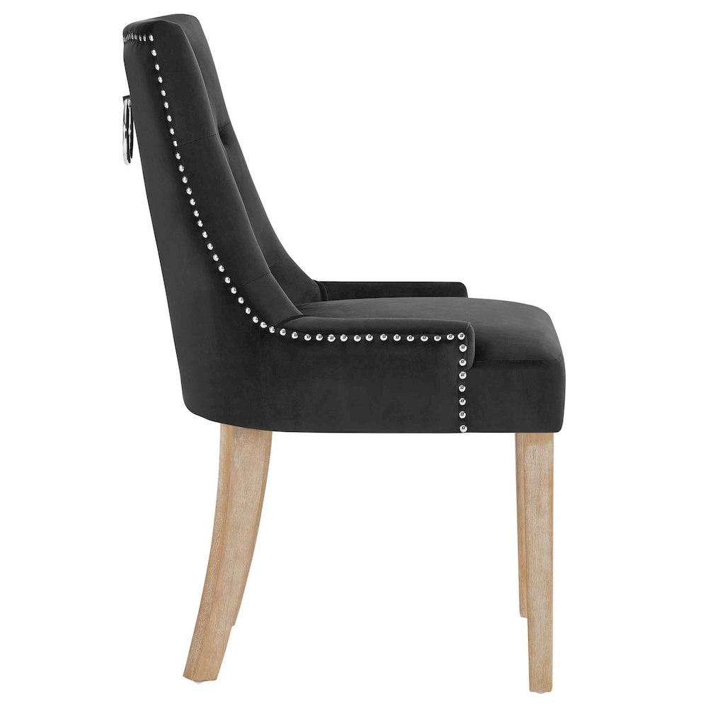 Pose Performance Velvet Dining Chair Set of 4