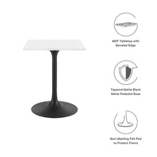 Lippa 24" Square Wood Dining Table