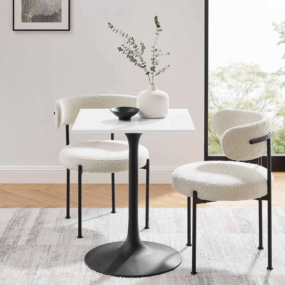 Lippa 24" Square Wood Dining Table