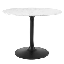 Lippa 40" Round Faux Marble Dining Table
