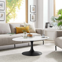 Lippa 42" Oval Wood Coffee Table
