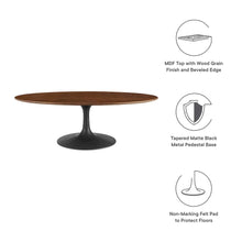 Lippa 48" Oval Wood Coffee Table