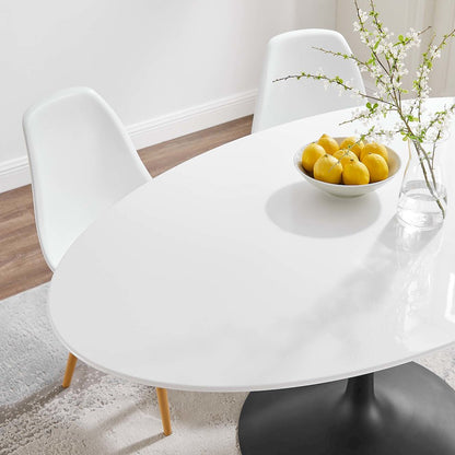 Lippa 60" Oval Wood Dining Table