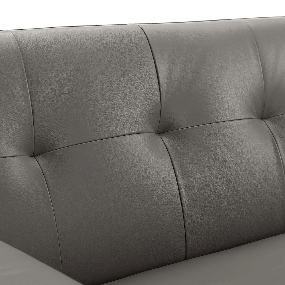 Engage Top-Grain Leather Living Room Lounge Sofa