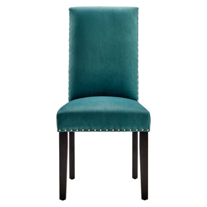 Parcel Performance Velvet Dining Side Chairs Set of 2