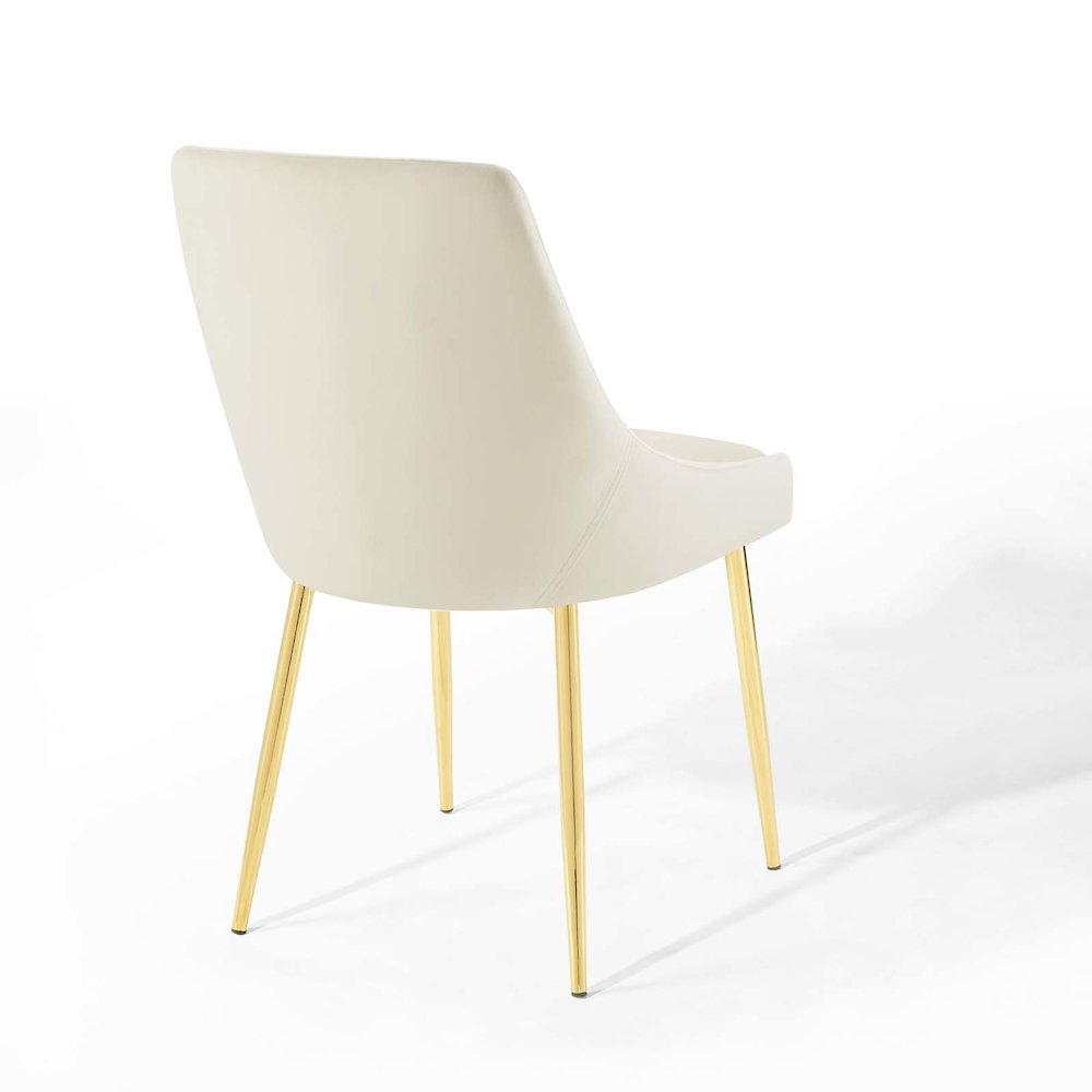 Viscount Performance Velvet Dining Chairs Set of 2