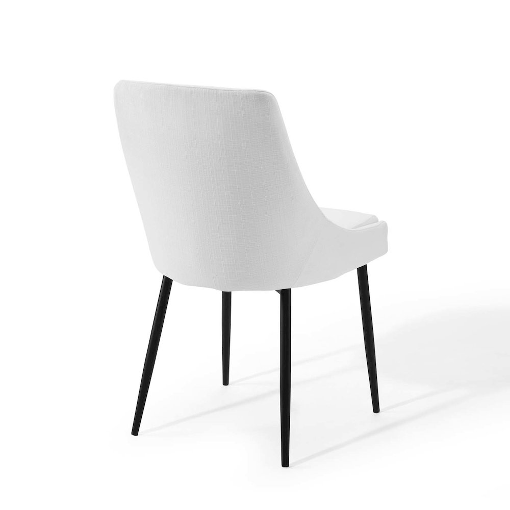 Viscount Upholstered Fabric Dining Chairs Set of 2