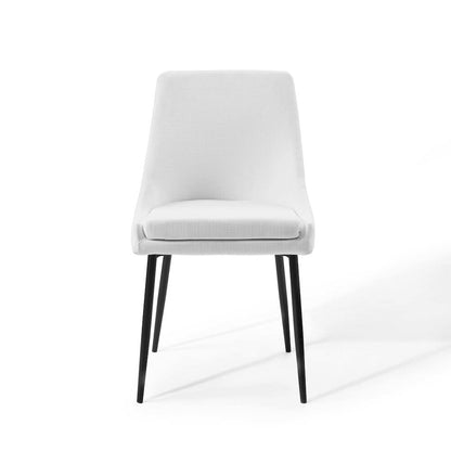 Viscount Upholstered Fabric Dining Chairs Set of 2