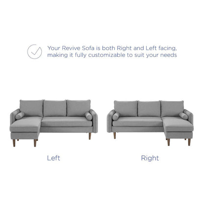 Revive Upholstered Right or Left Sectional Sofa